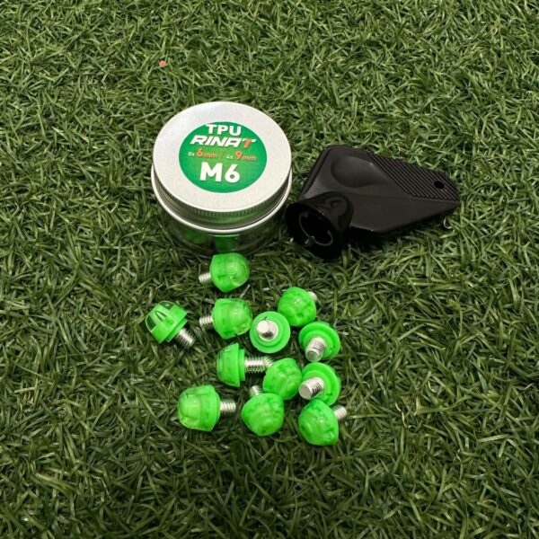 Tapones de TPU para Fútbol pack x12 M6 + Llave