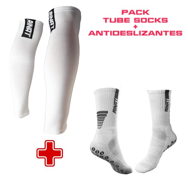 Pack Tube Socks + Media Antideslizante