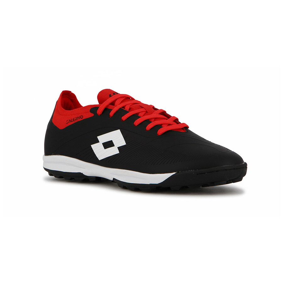 Lotto Salerno Fútbol 5 Adulto TF Negro/Blanco/Rojo 1 Lotto Salerno Fútbol 5 Adulto TF Negro/Blanco/Rojo