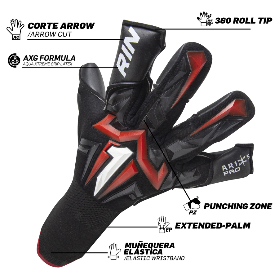 Aries X Pro Ad. Negro - Rojo 6 Aries X Pro Ad. Negro - Rojo - Imagen 6