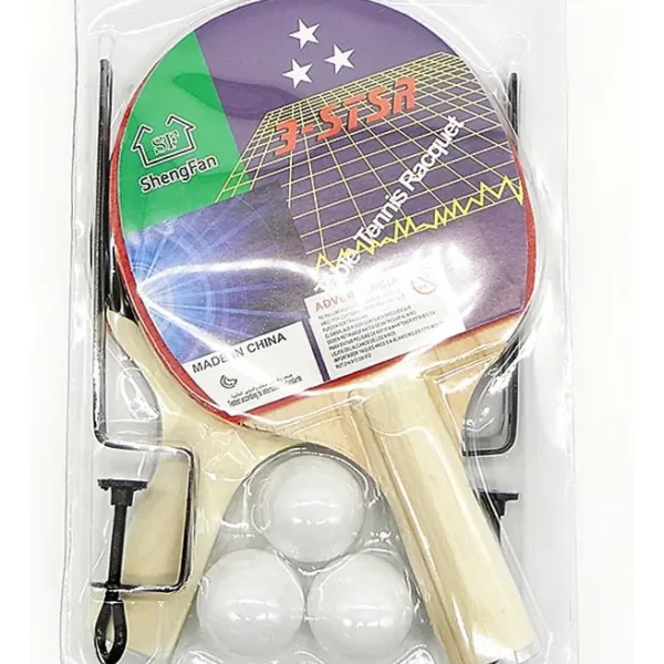 Set Ping Pong Weinixun Paletas + Pelotas + Red