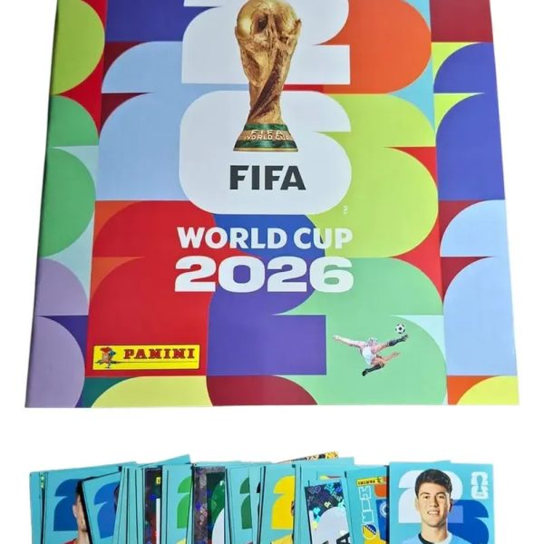 Pack 200 Figuritas Mundial 2026 Sin Repetir + Album