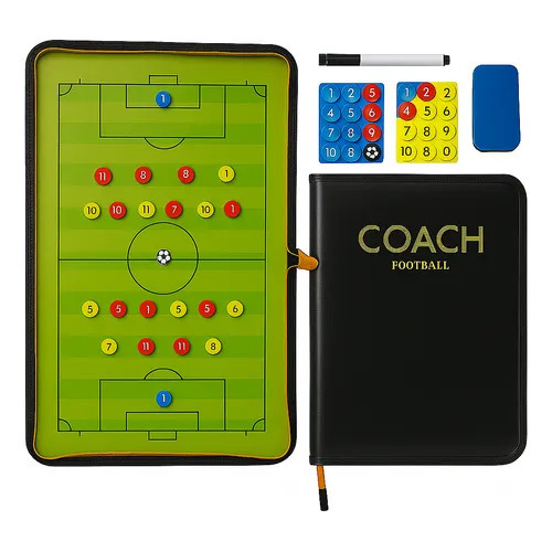 Carpeta DT Fútbol Completa con Fichas Magnéticas