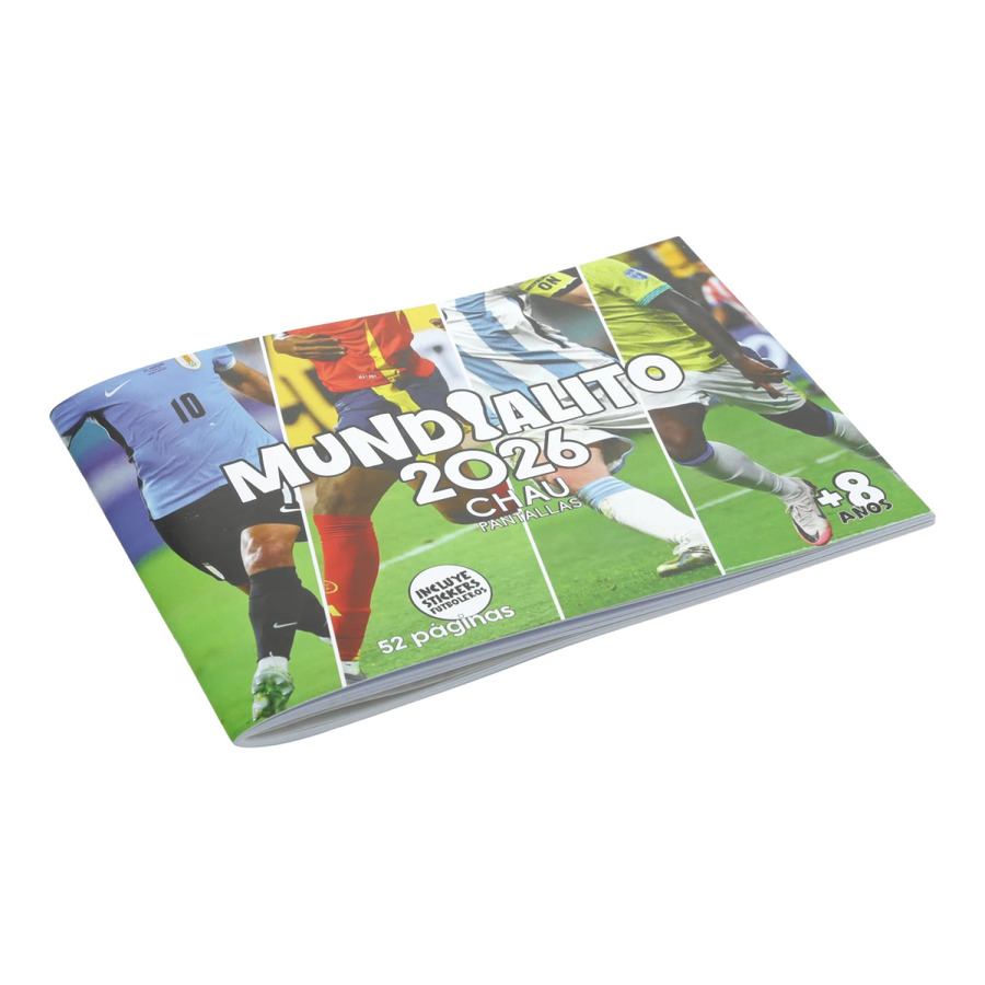 Libro Mundialito - Chau Pantallas 1 Libro Mundialito - Chau Pantallas