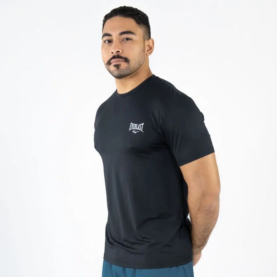 Champion T-Shirt Men Black 2 Champion T-Shirt Men Black - Imagen 2