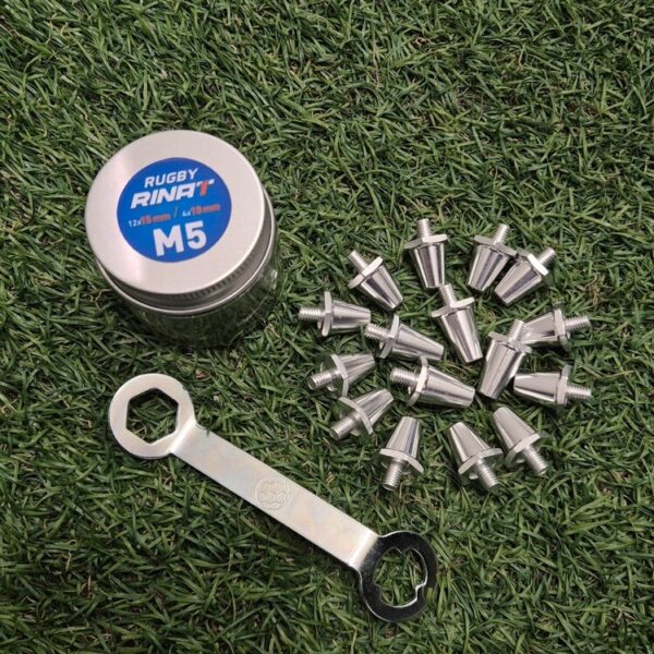 Tapones de Aluminio Intercambiables para Rugby pack x16 M5