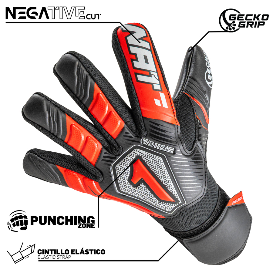 Uno Premier Training Ad. Negro - Rojo 6 Uno Premier Training Ad. Negro - Rojo - Imagen 6