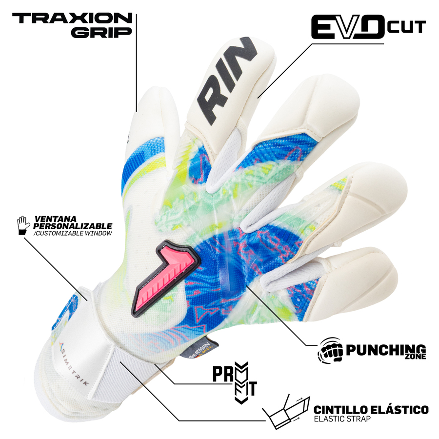 Asimetrik Aero Pro Ad. Azul - Verde - Rosa 6 Asimetrik Aero Pro Ad. Azul - Verde - Rosa - Imagen 6