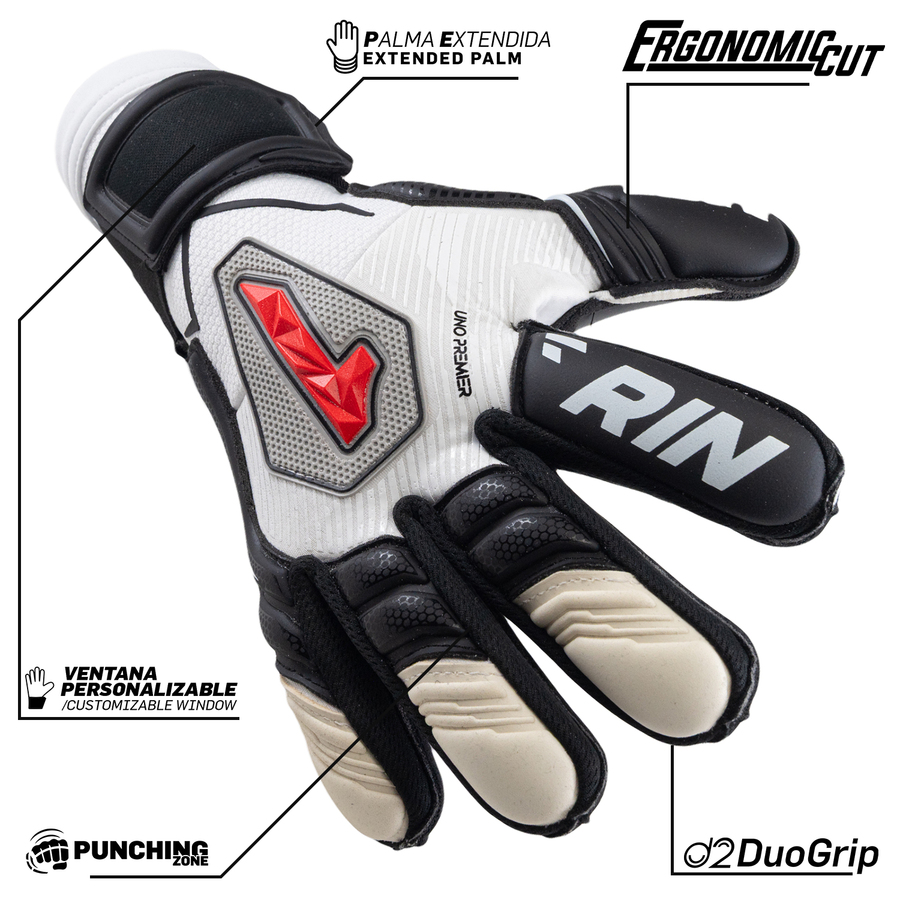 Uno Premier Pro Ad. Negro - Blanco - Rojo 6 Uno Premier Pro Ad. Negro - Blanco - Rojo - Imagen 6