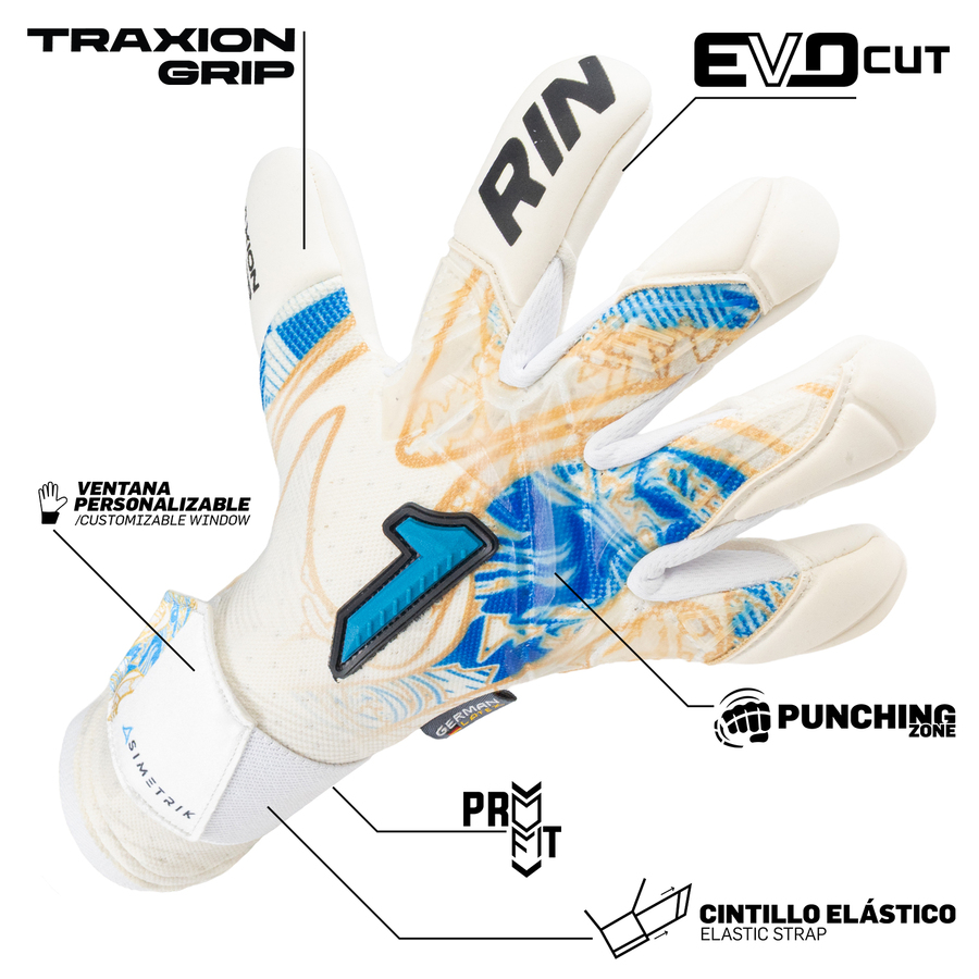 Asimetrik Aero Pro Ad. Blanco - Azul 6 Asimetrik Aero Pro Ad. Blanco - Azul - Imagen 6